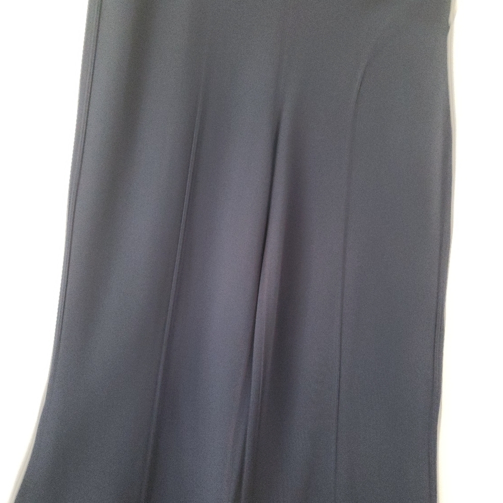 Kit and Ace Pull On Fit and Flare Cropped Pants in Navy Blue Size 4 - Picture 3 of 13